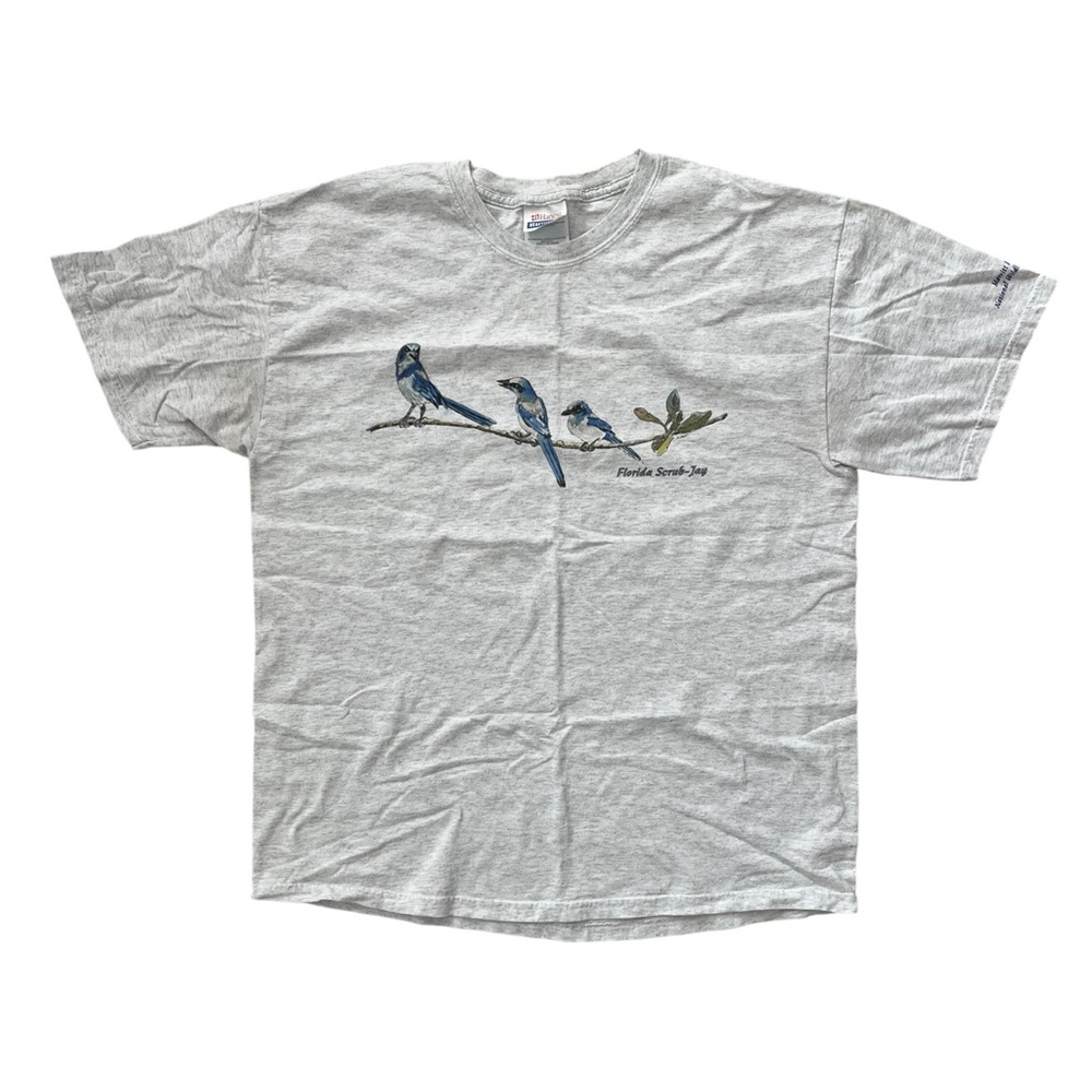 Merritt Island National Wildlife Refuge Florida Bird Tee Shirt Mens Large